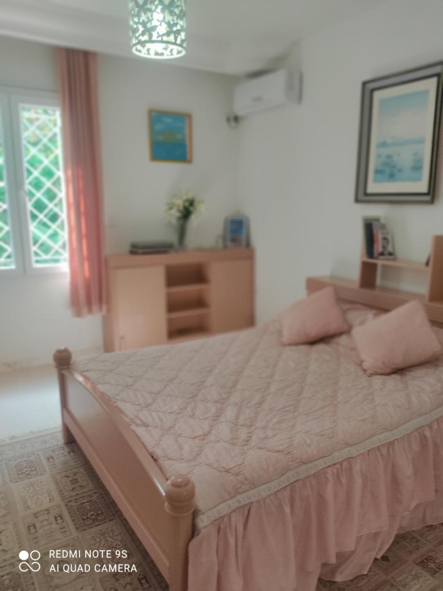 Etage De Villa Avec Jardin, Pres De L'Aireport Et Parking Prive Ariana Dış mekan fotoğraf